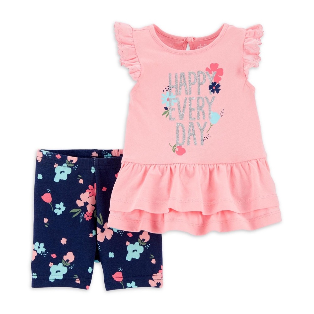 🆕 Child of Mine by Carter’s Happy Short Set